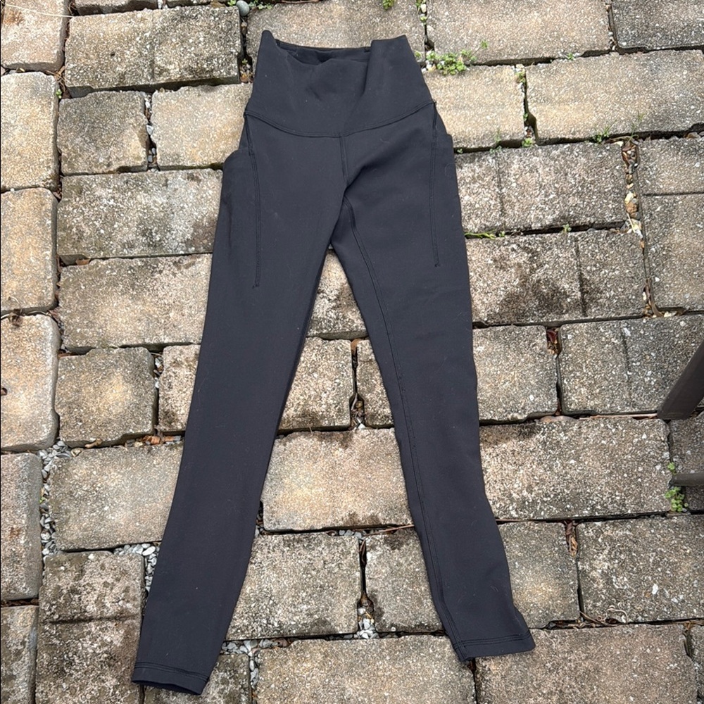 Lululemon Athletica Black High-Waisted Leggings